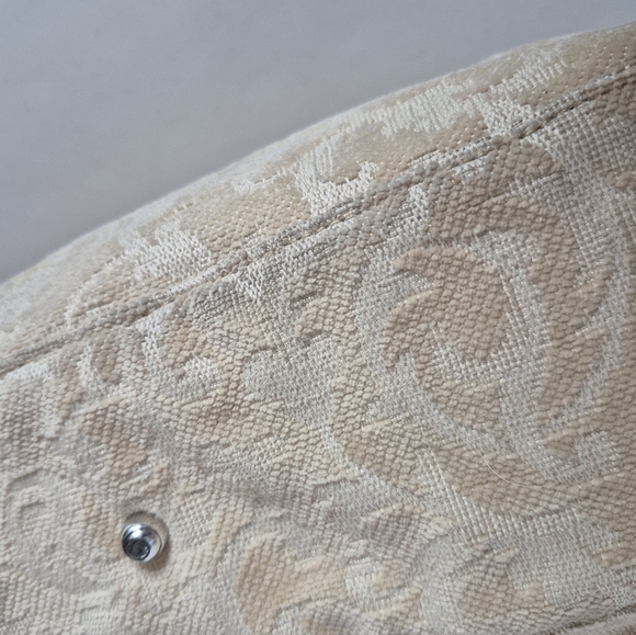 Brighton Sheba Princess Cat Vintage Tapestry Tote Bag w/ Leather Accent - Picture 12 of 15